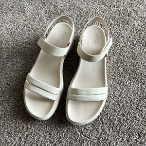 Off white sandals